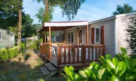 Les magnifiques mobilhomes du camping Siblu Villages Domaine de Kerlann 2